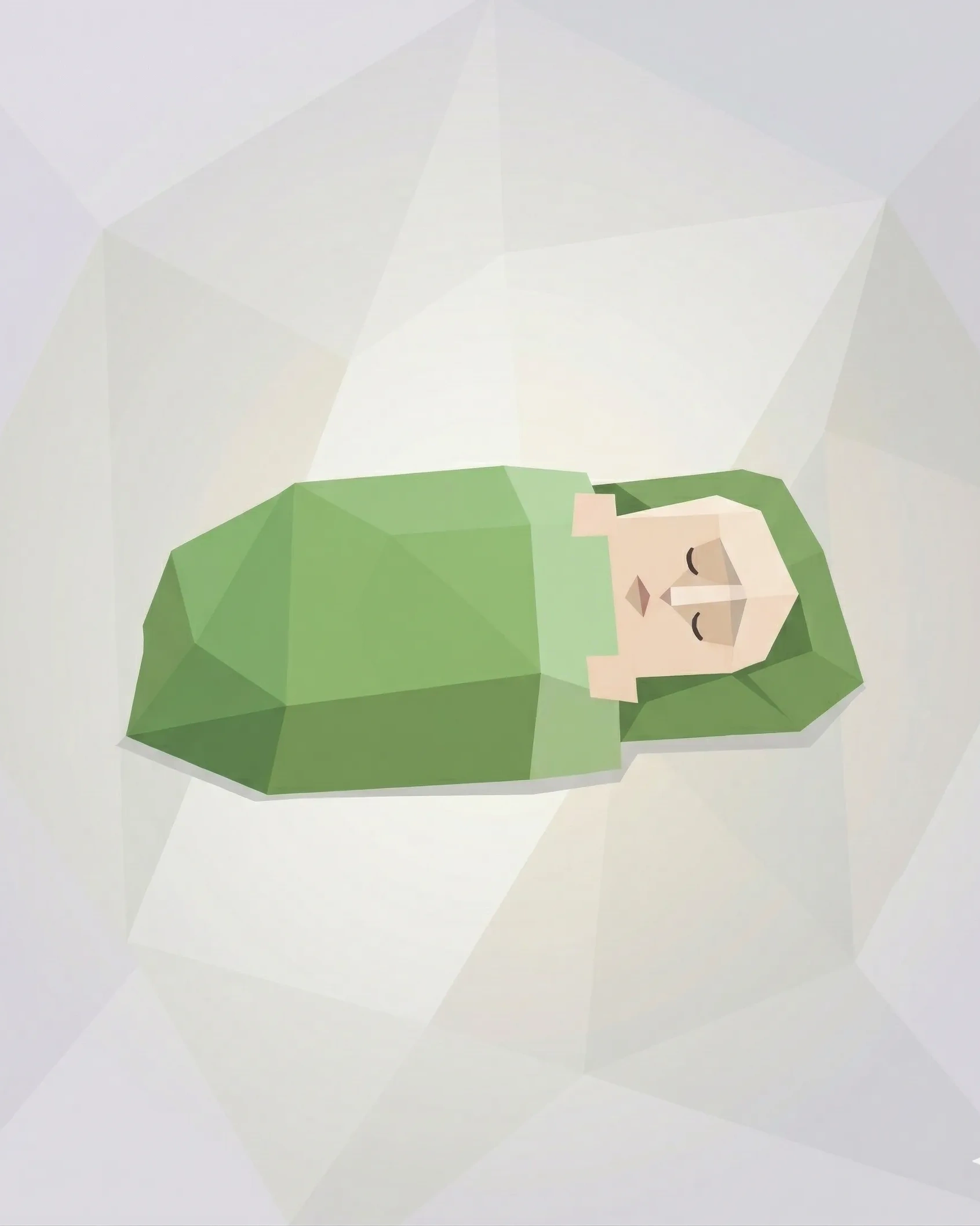 装死者 (ZZZZ) - SBTI 背景形象